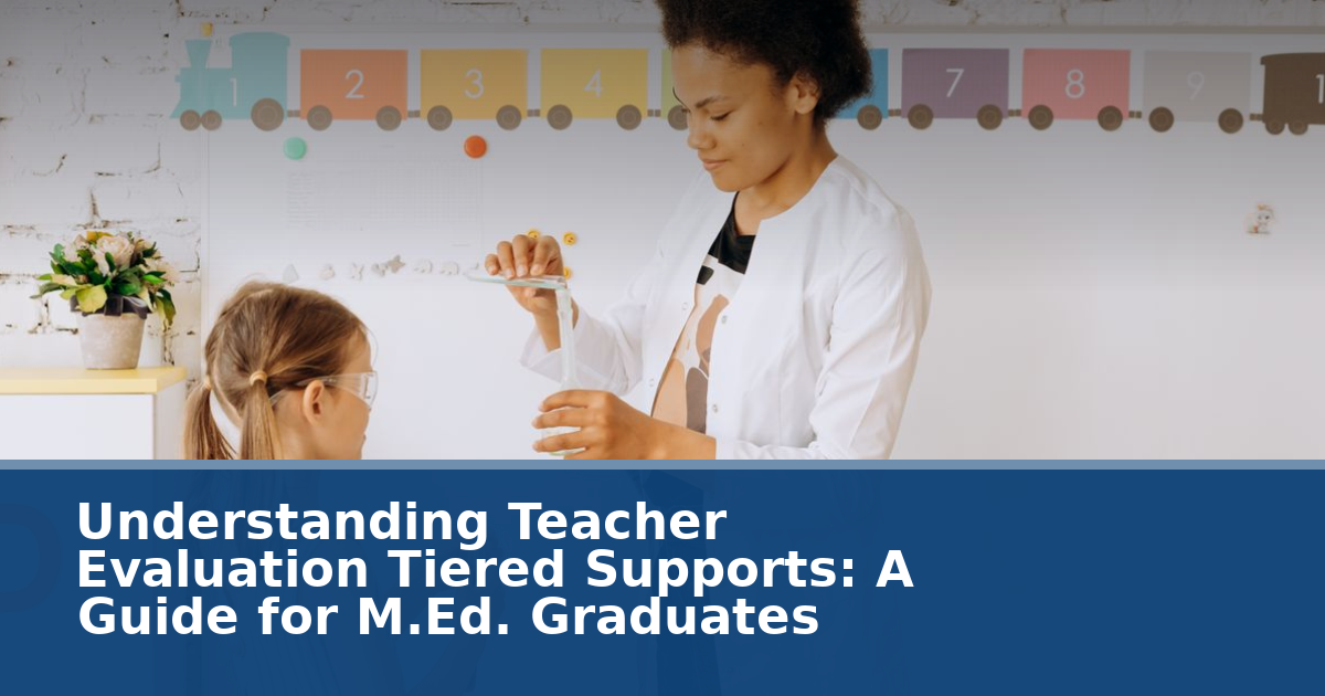 Understanding Teacher Evaluation Tiered Supports: A Guide for M.Ed. Graduates