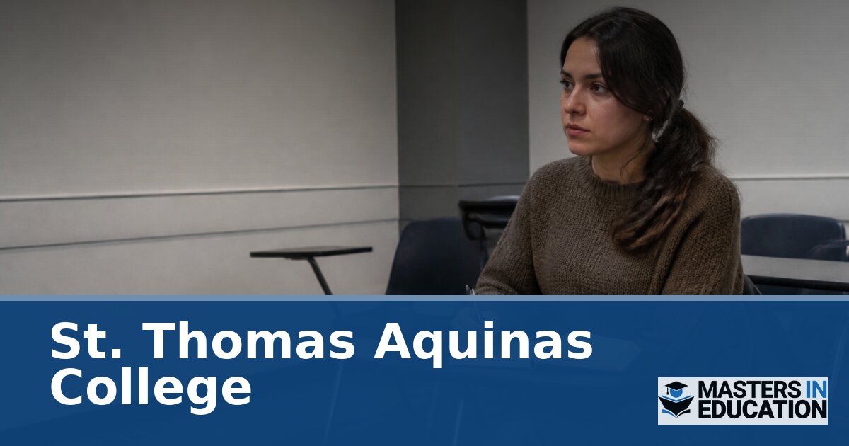 St. Thomas Aquinas College Master’s in Education Programs