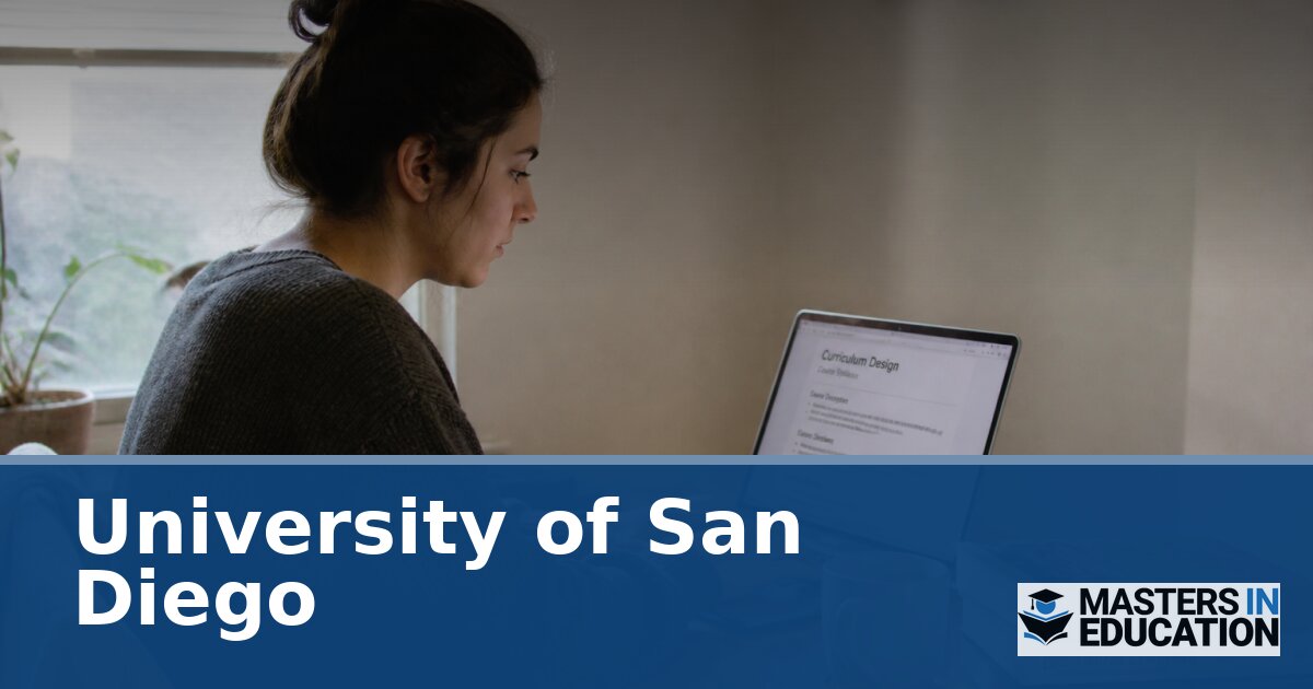 University of San Diego M.Ed. Programs & Specializations