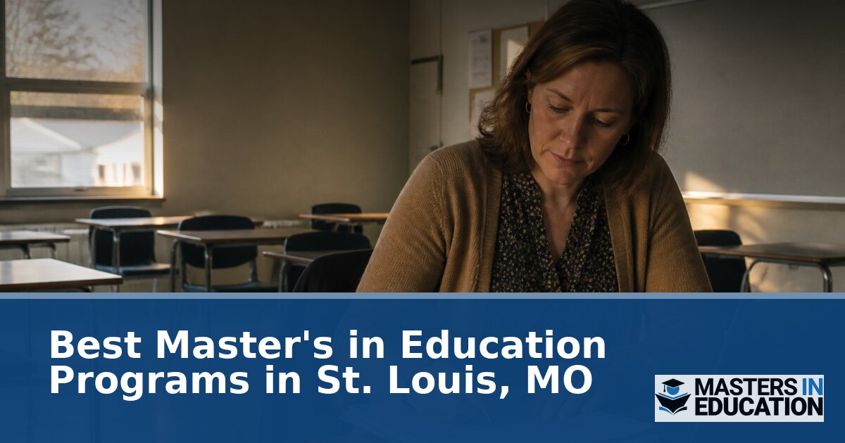 Master’s in Education Schools in St. Louis, MO