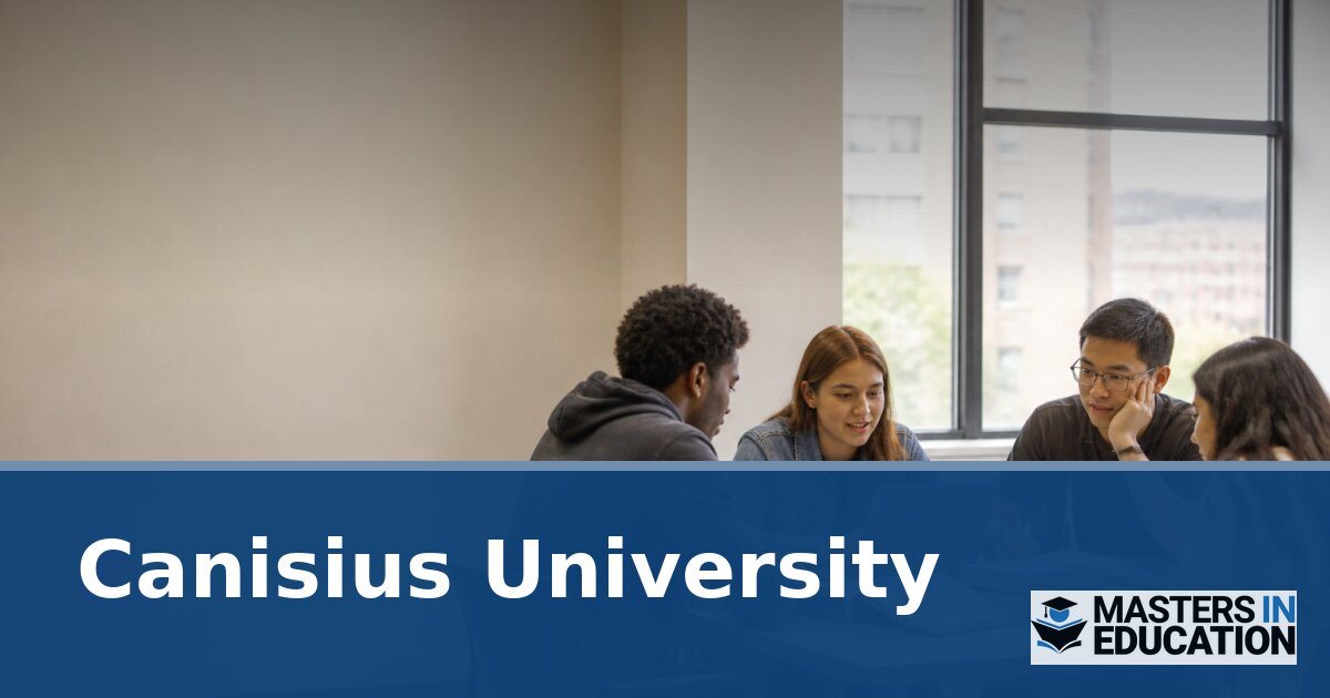Canisius University Master’s in Education Programs