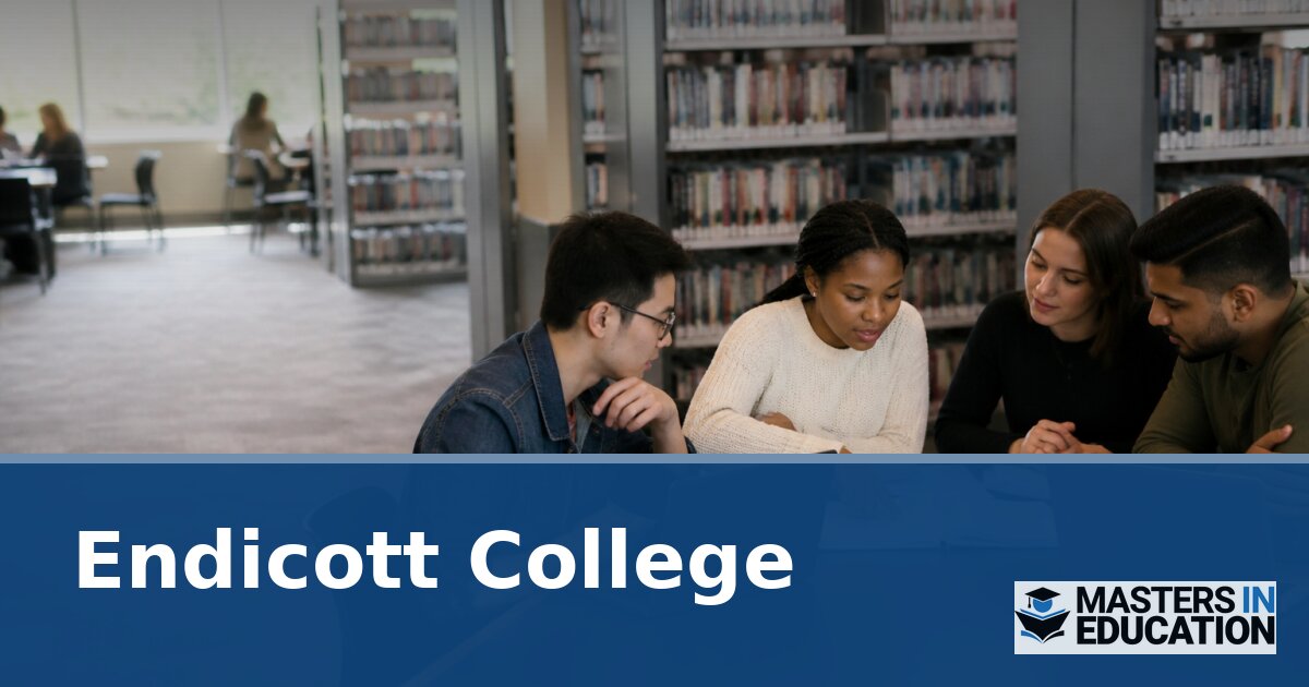 Endicott College Master’s in Education Programs