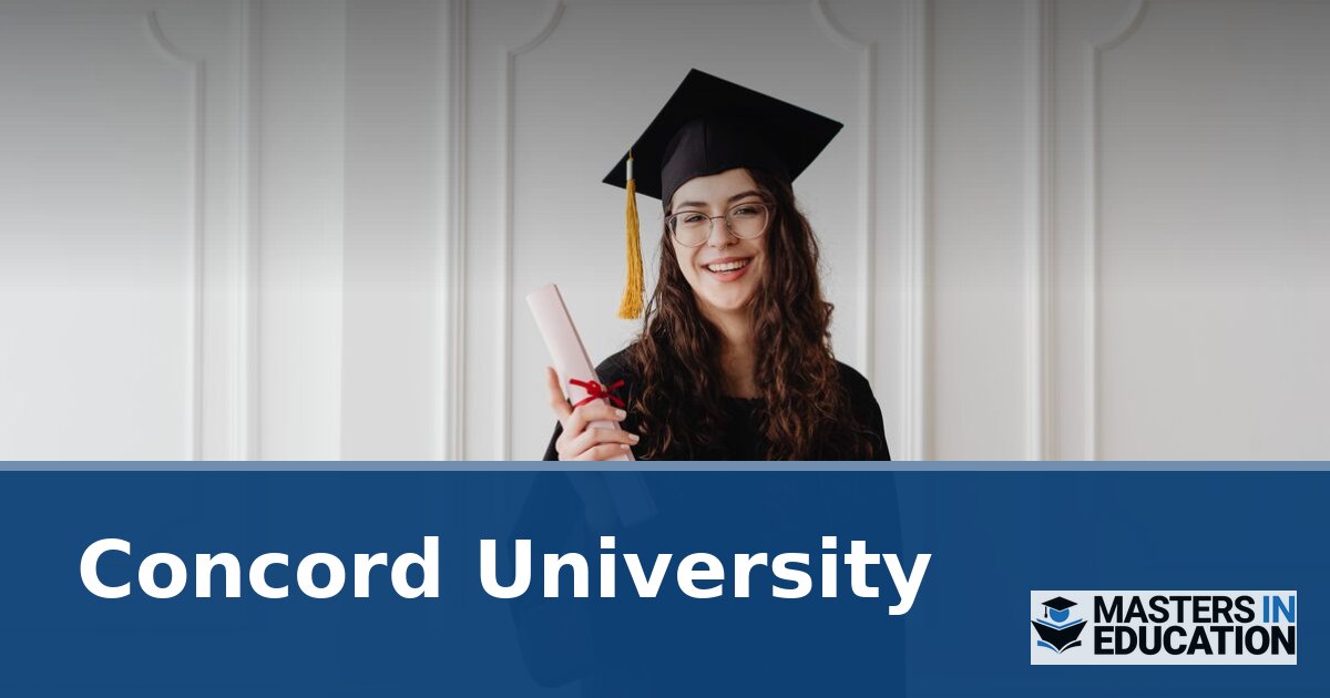 Concord University Master’s in Education Programs