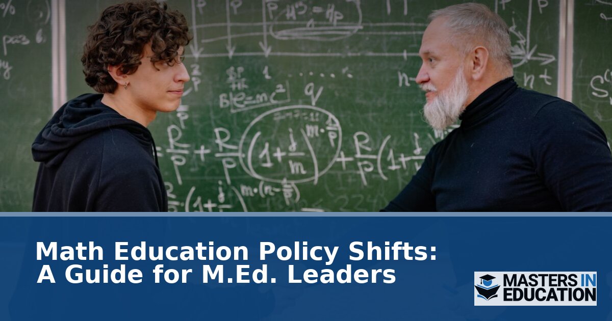 State Math Policy Tracker 2026: Guide for M.Ed. Leaders