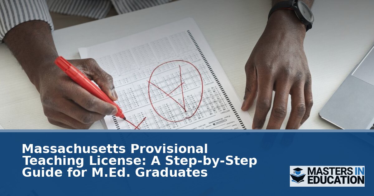 Massachusetts Provisional Teaching License: Step-by-Step