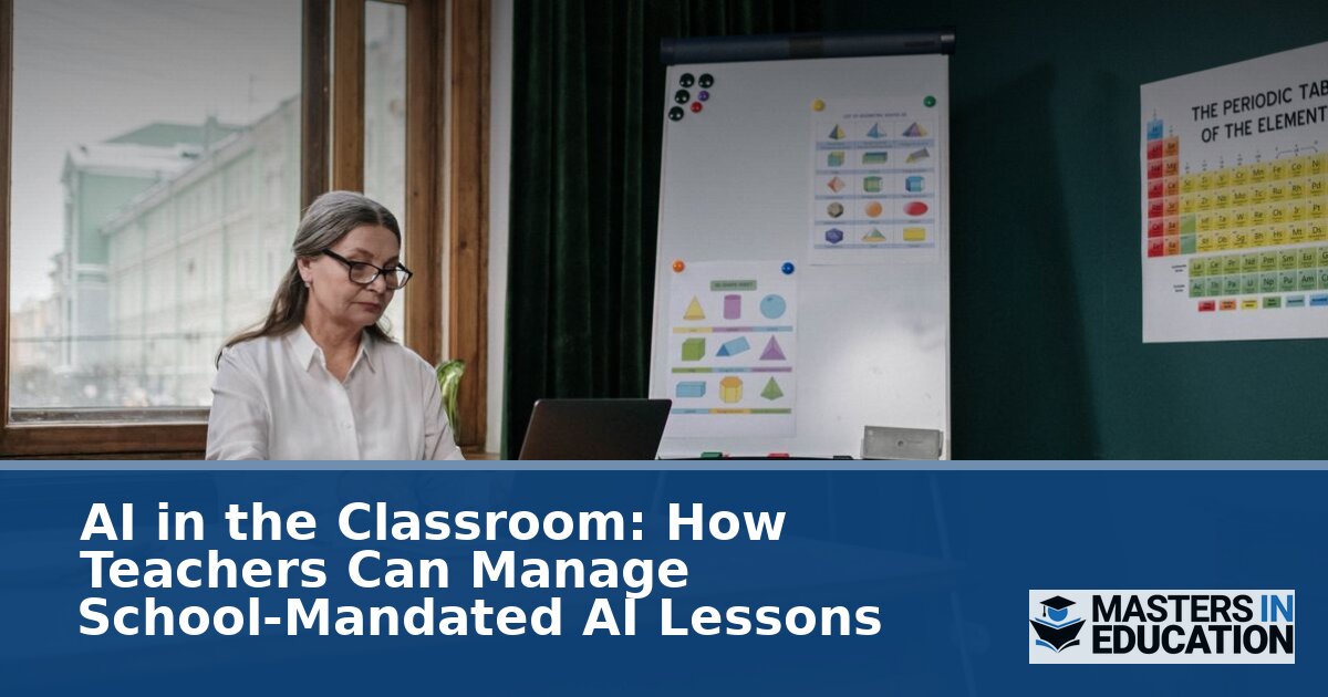 AI in the Classroom: How to Manage School-Mandated AI Lessons