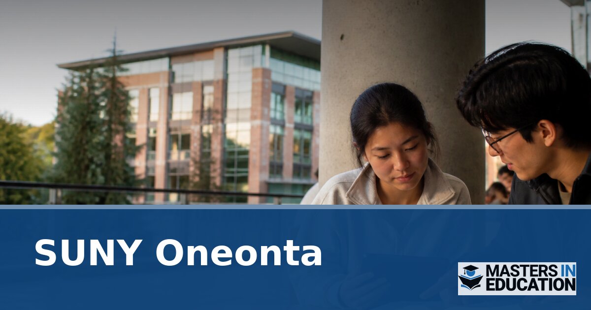 SUNY Oneonta Master’s in Education Programs