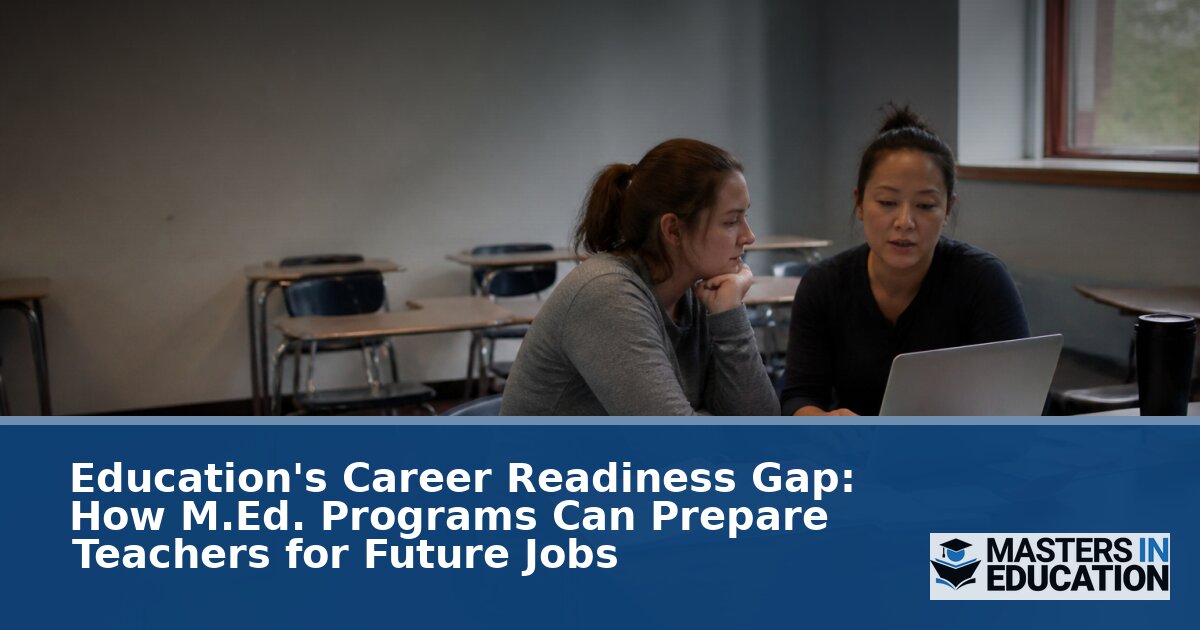 M.Ed. Career Readiness Gap: What Teachers Need Now
