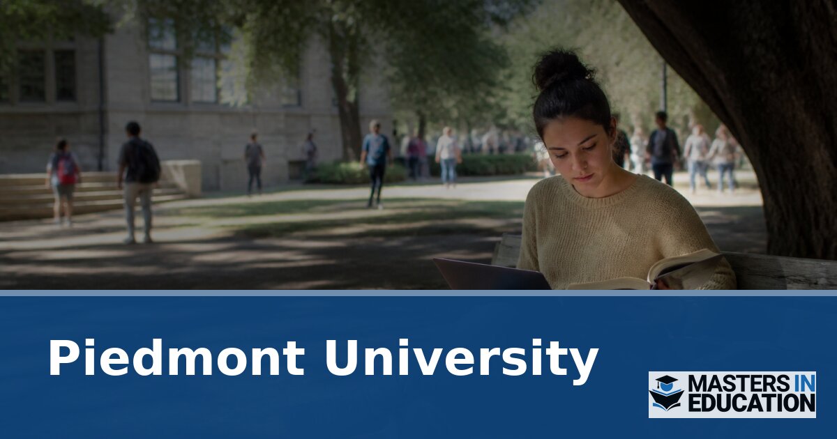 Piedmont University Master’s in Education Programs