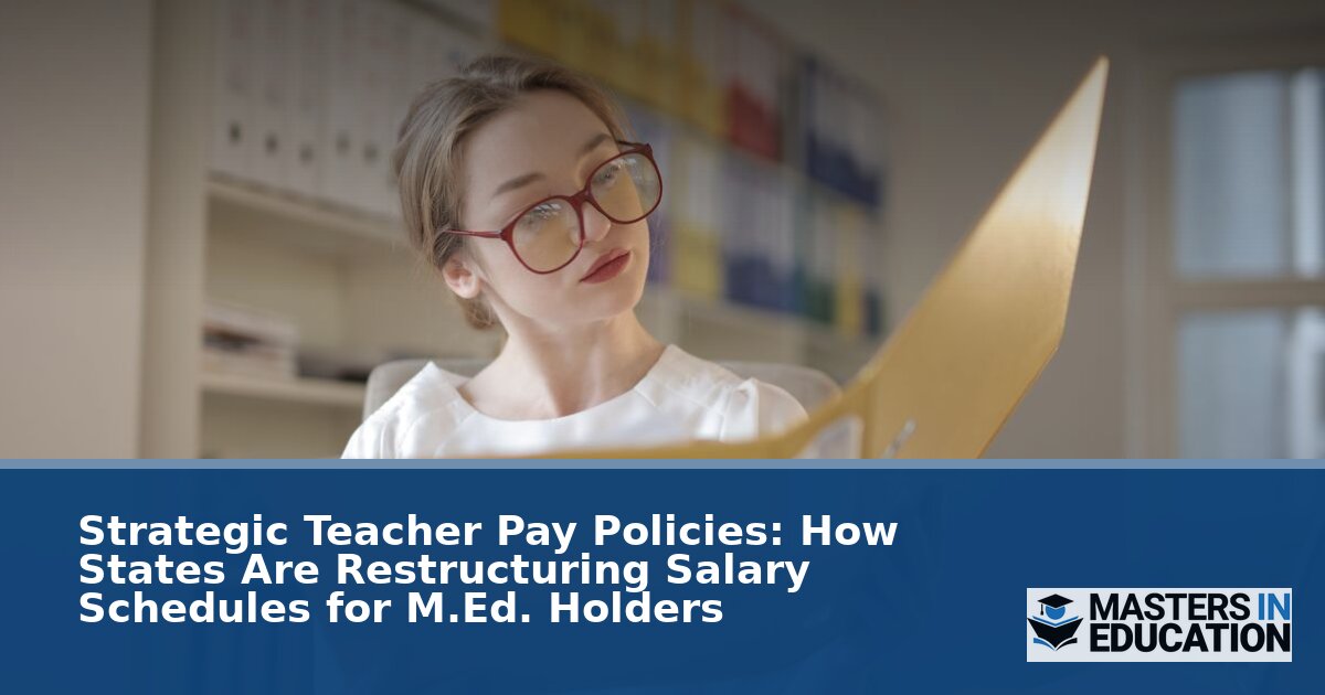 Strategic Teacher Pay Policies and the M.Ed. Salary Bump