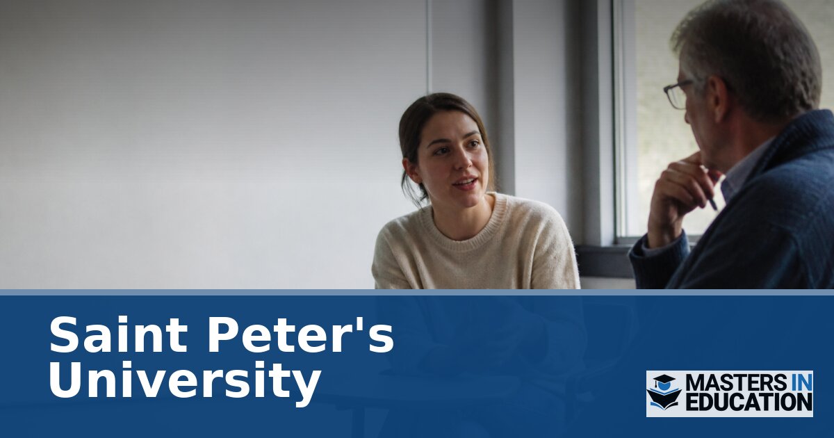 Saint Peter’s University Master’s in Education Programs