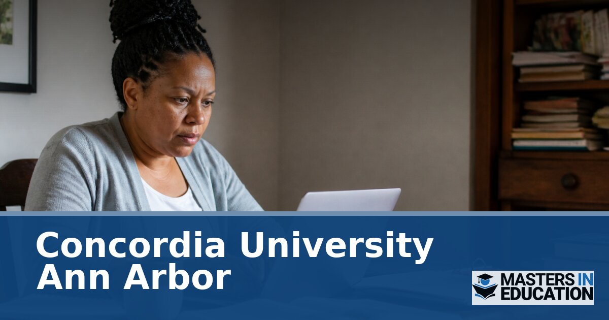 Concordia University Ann Arbor Master’s in Education Programs
