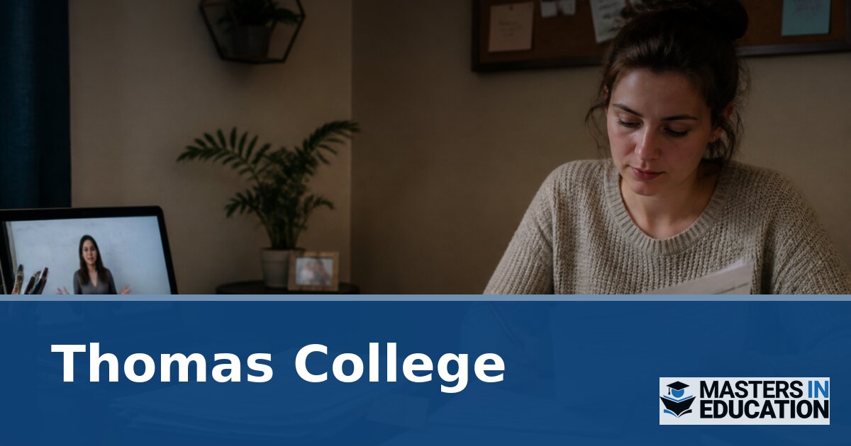 Thomas College Master’s in Education Programs & Specializations