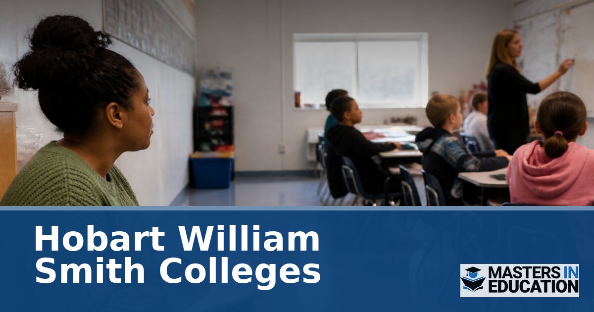 Hobart William Smith Colleges Master’s in Education Programs