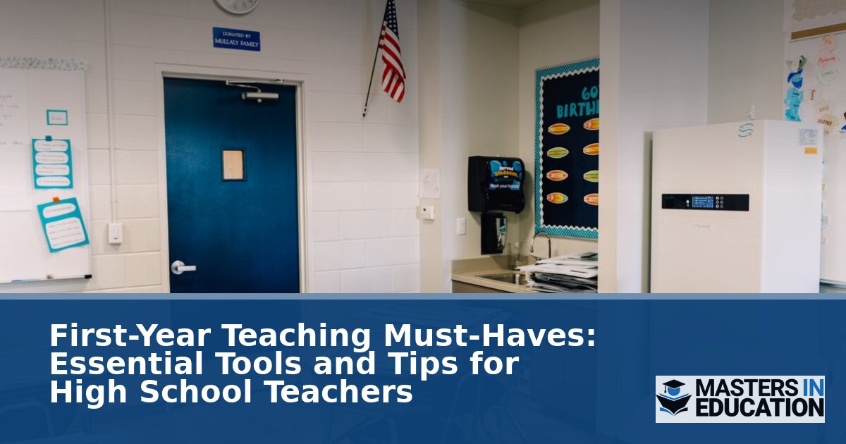First-Year High School Teacher Must-Haves | 2026 Guide