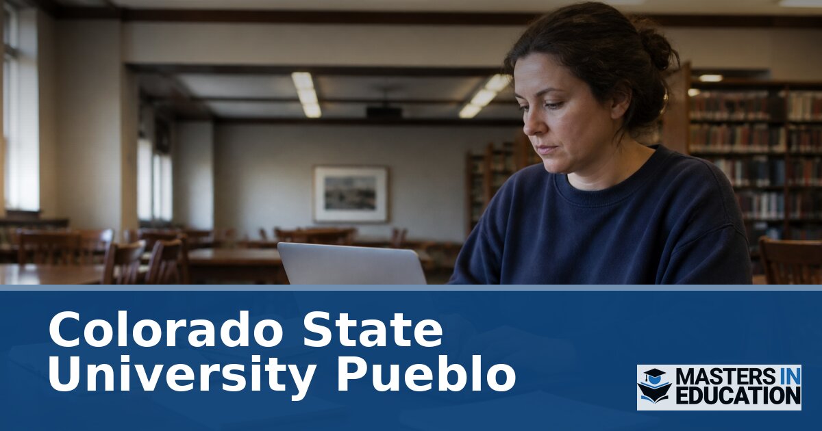 Colorado State University Pueblo M.Ed. Programs