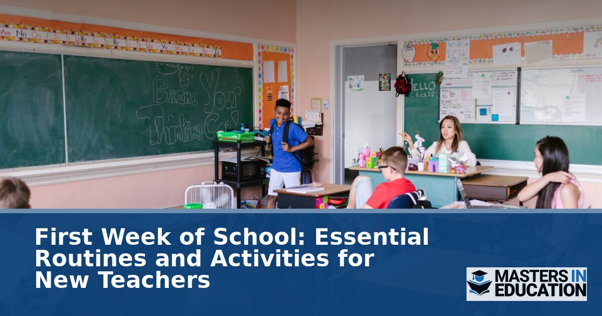 First Week of School Lesson Plans for New Teachers (2026)